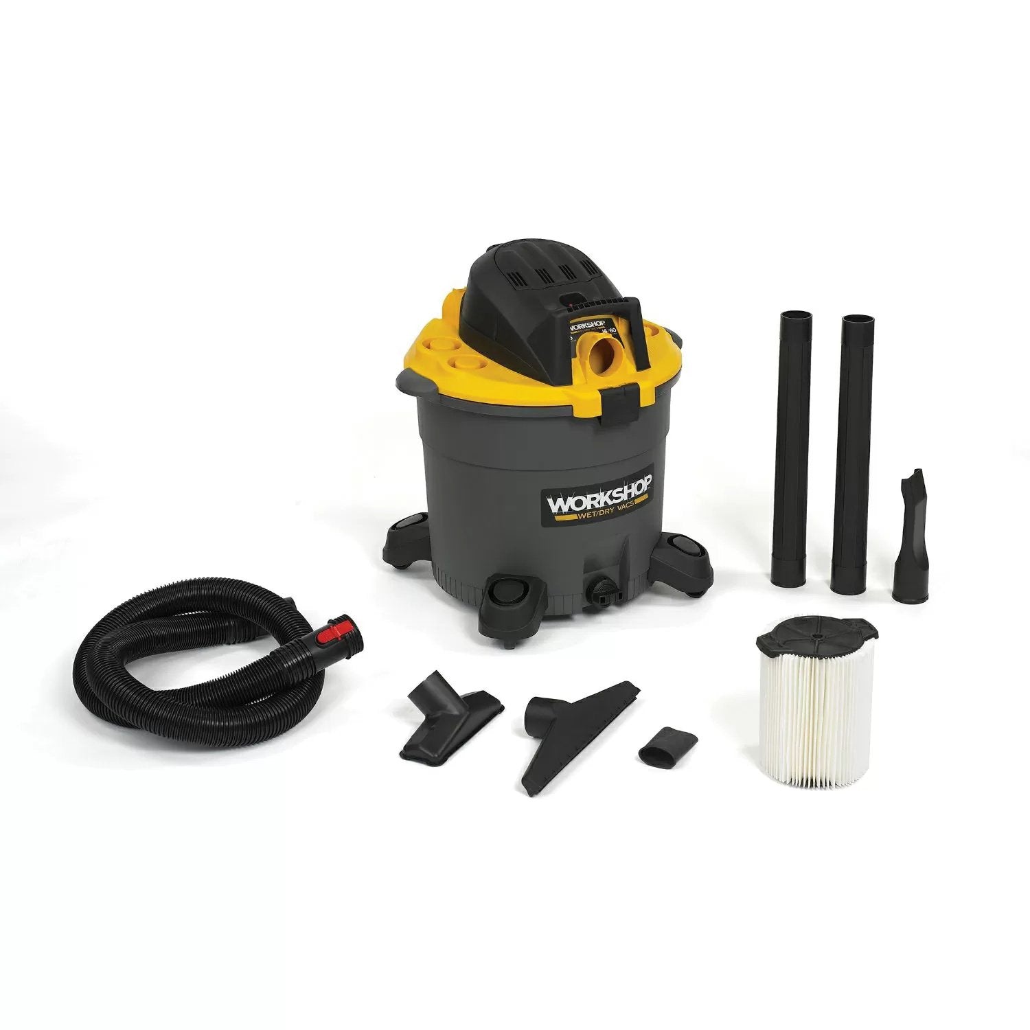 Workshop® 16 Gal Wet/Dry Vac - QC Supply - 