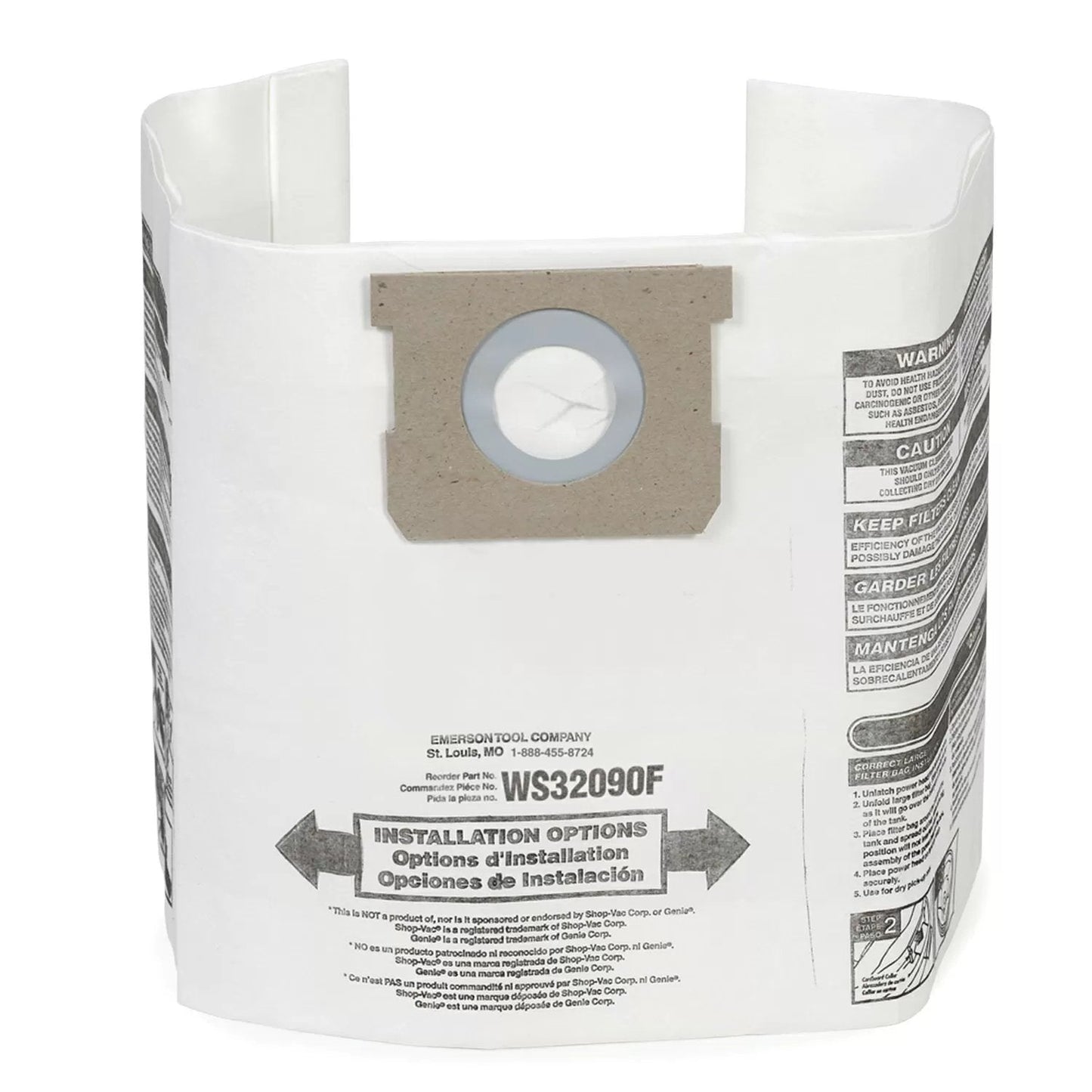 Workshop® Disposable Dust Collection Bags - QC Supply - 