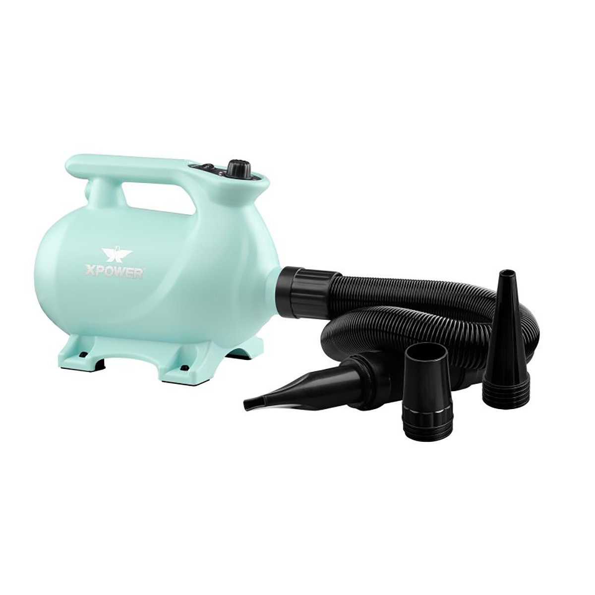 XPOWER B - 123 High Velocity Pet Dryer, Mint Green - QC Supply - 
