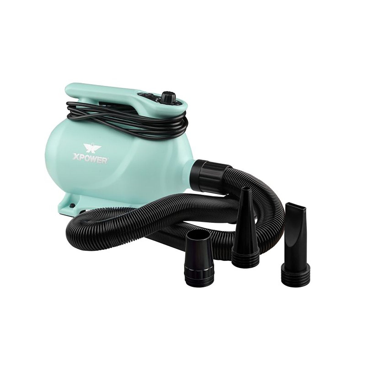 XPOWER B - 123 High Velocity Pet Dryer, Mint Green - QC Supply - 
