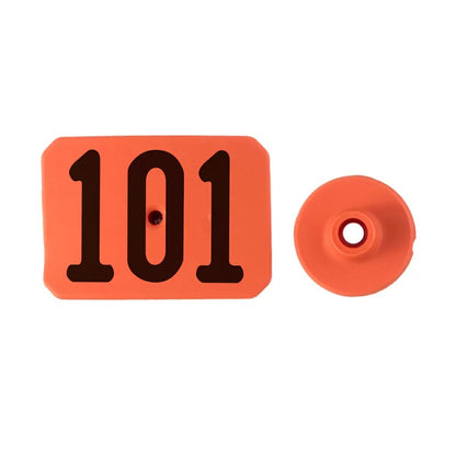 Y - Tex® SWINE*MAX® Ear Tags - Numbered 25/Bag - QC Supply - 