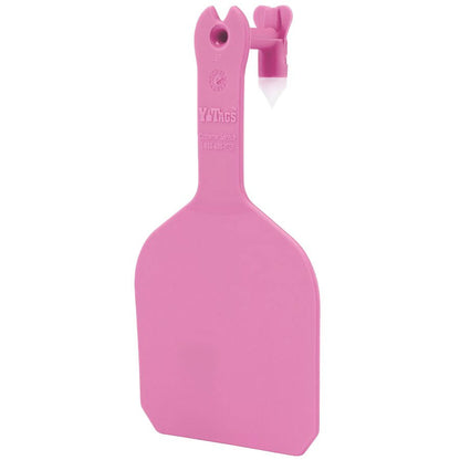 Y - Tex® Y - Tags™ 1 - Piece Blank Feedlot Tags - 1000 Count - QC Supply - 