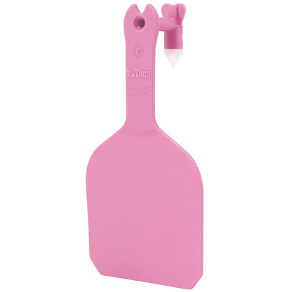 Y - Tex® Y - Tags™ 1 - Piece Blank Feedlot Tags - 1000 Count - QC Supply - 
