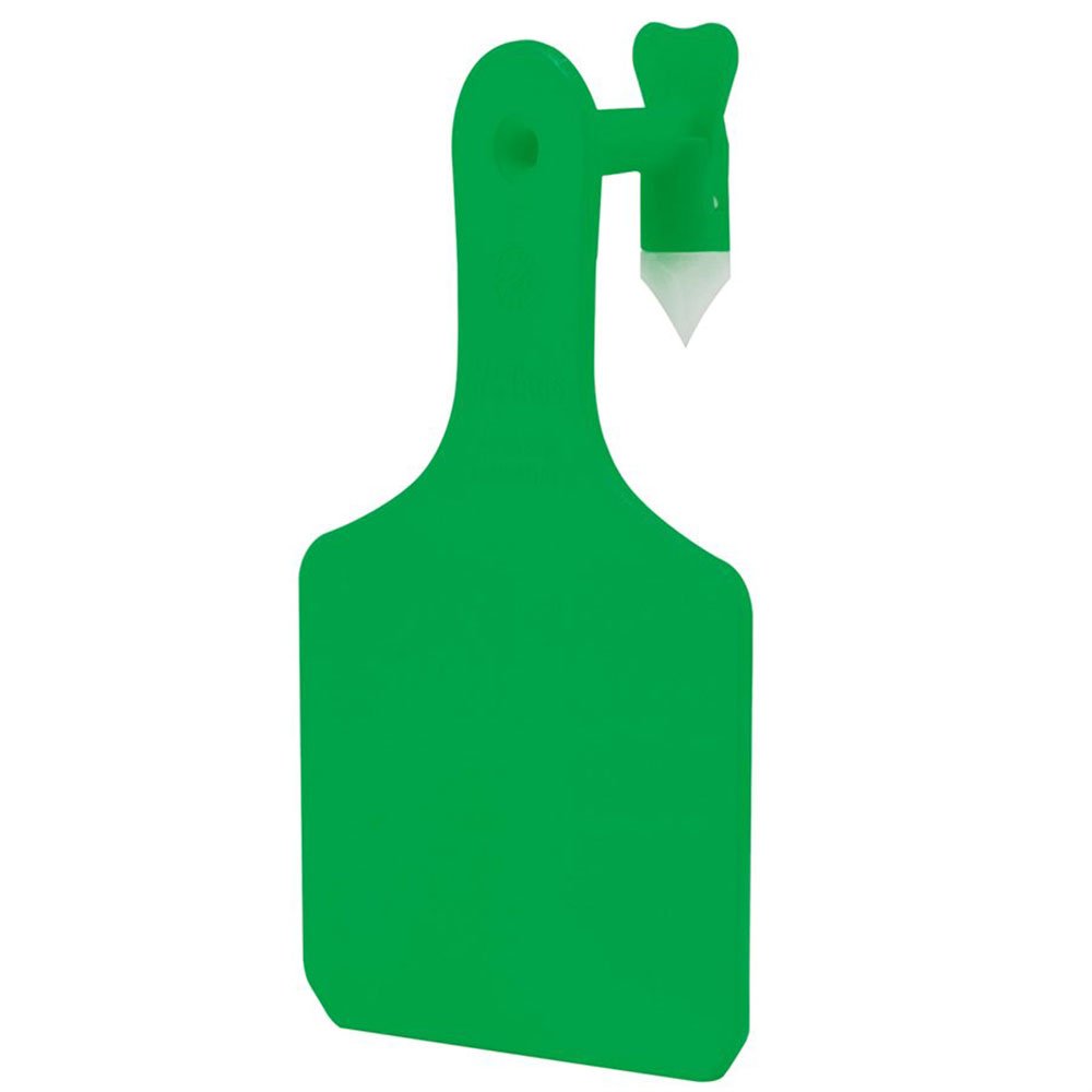 Y - Tex® Y - Tags™ One - Piece Blank Calf Tags 25 Per Bag - QC Supply - 
