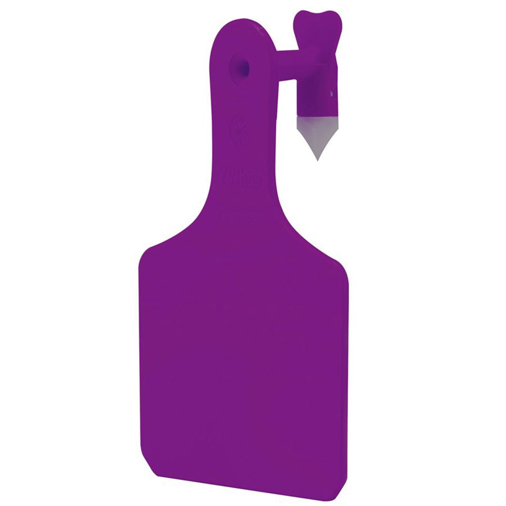 Y - Tex® Y - Tags™ One - Piece Blank Calf Tags 25 Per Bag - QC Supply - 