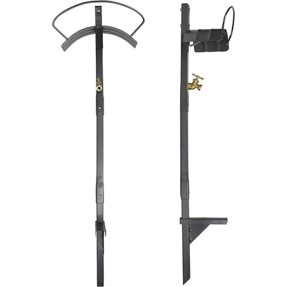 Yard Butler Hose Hanger - With Faucet - QC Supply - 