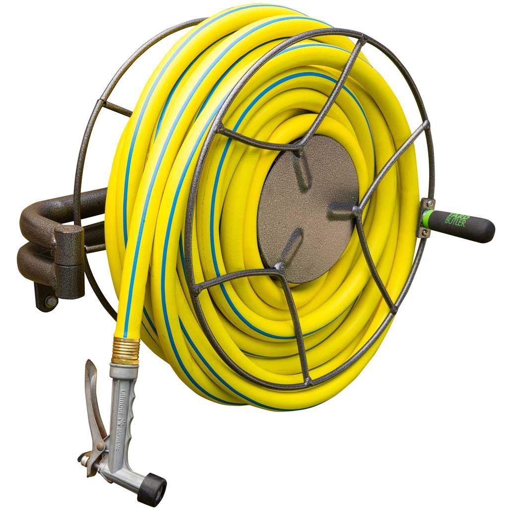 Yard Butler Swivel Reel - Wall Mount - QC Supply - 