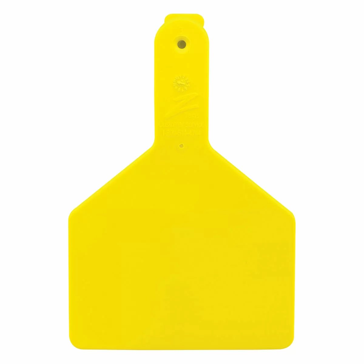 Z Tags® Blank Large Cattle Ear Tags - No - Snag - Tag® - 25/Bag - QC Supply - 