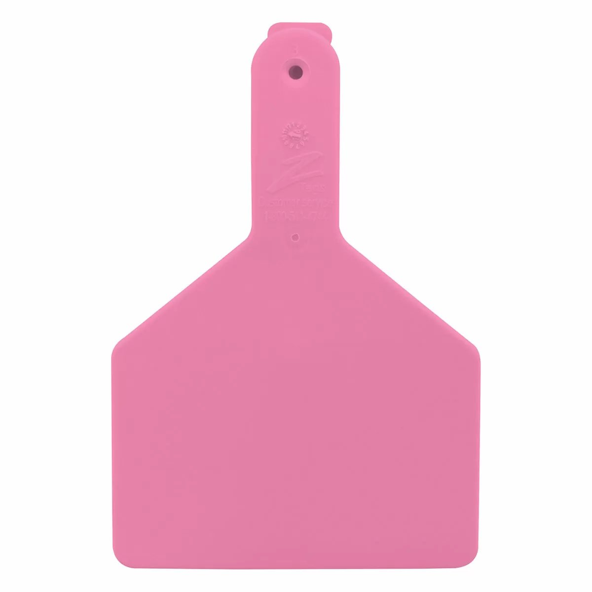 Z Tags® Blank Large Cattle Ear Tags - No - Snag - Tag® - 25/Bag - QC Supply - 