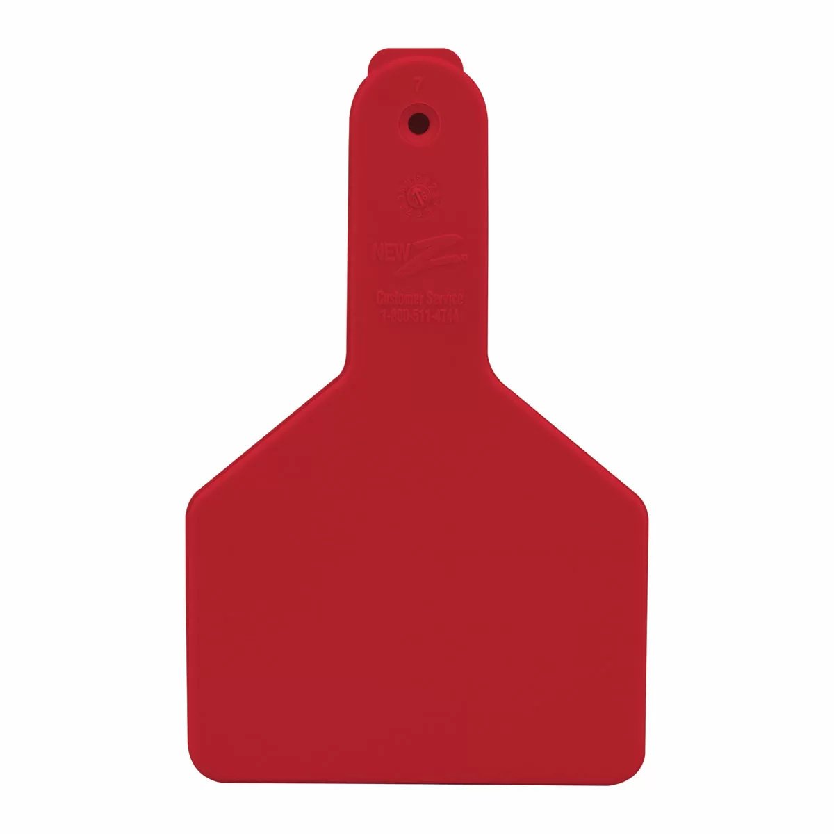 Z Tags® Blank Long - Neck Calf Ear Tag - No - Snag - Tags® - 25/Bag - QC Supply - 