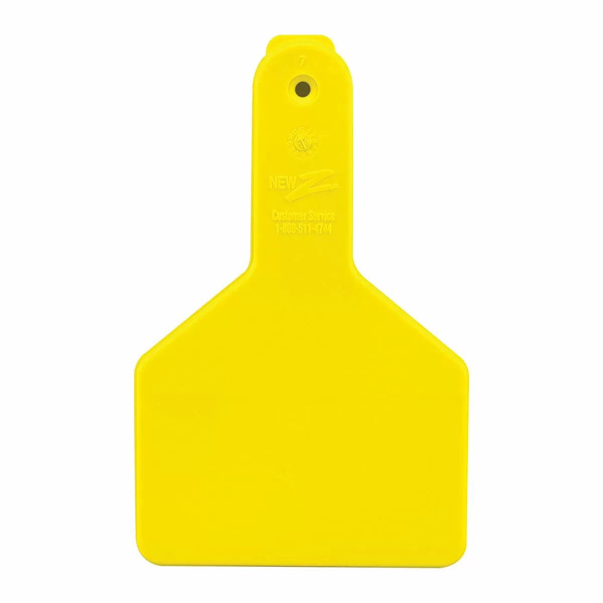 Z Tags® Blank Long - Neck Calf Ear Tag - No - Snag - Tags® - 25/Bag - QC Supply - 