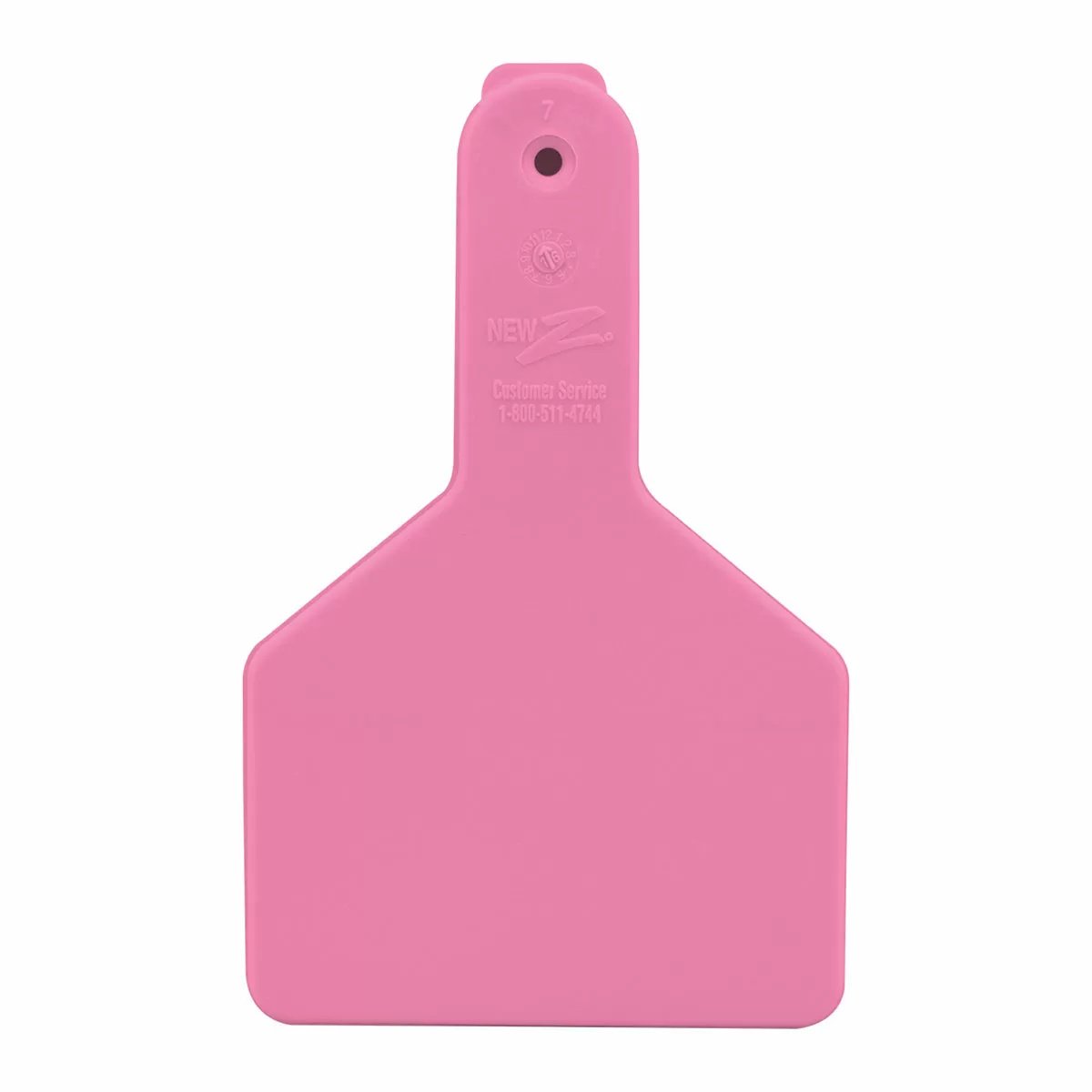 Z Tags® Blank Long - Neck Calf Ear Tag - No - Snag - Tags® - 25/Bag - QC Supply - 