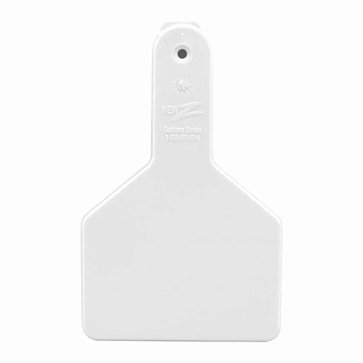 Z Tags® Blank Long - Neck Calf Ear Tag - No - Snag - Tags® - 25/Bag - QC Supply - 