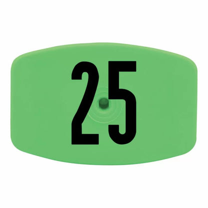 Z Tags® Numbered Hog No - Snag® Ear Tags - 25/Bag - QC Supply - 