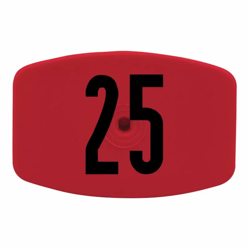 Z Tags® Numbered Hog No - Snag® Ear Tags - 25/Bag - QC Supply - 