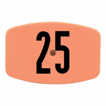 Z Tags® Numbered Hog No - Snag® Ear Tags - 25/Bag - QC Supply - 