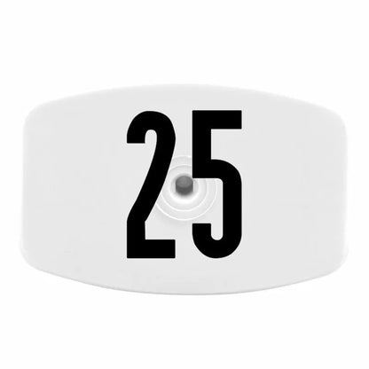 Z Tags® Numbered Hog No - Snag® Ear Tags - 25/Bag - QC Supply - 
