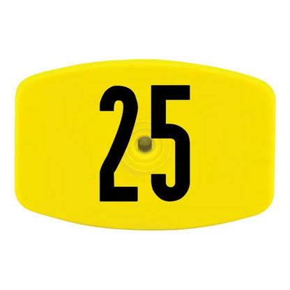 Z Tags® Numbered Hog No - Snag® Ear Tags - 25/Bag - QC Supply - 