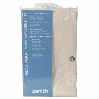 Zenith Heavy - Duty Vinyl Shower Curtain - QC Supply - 