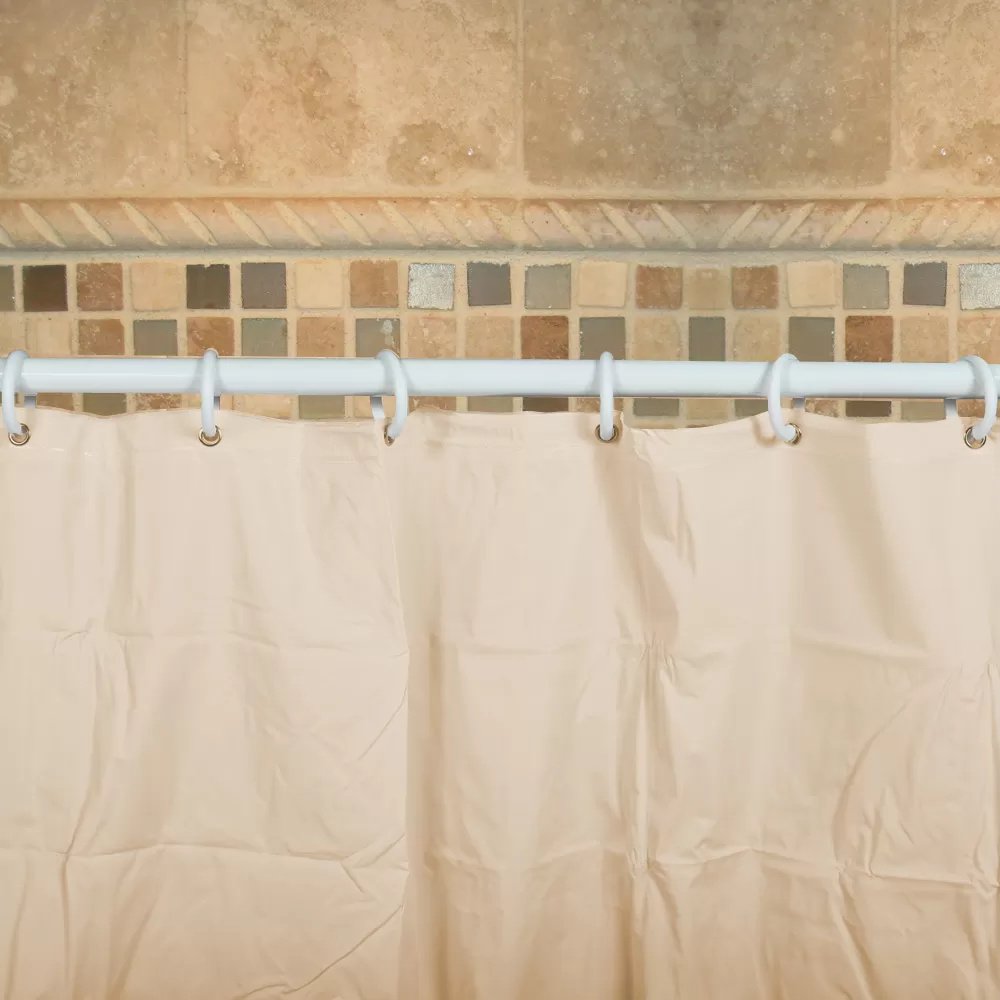 Zenith Heavy - Duty Vinyl Shower Curtain - QC Supply - 
