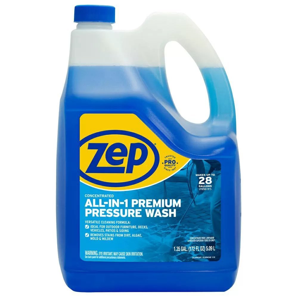 Zep® All - in - 1 Premium Pressure Washing Concentrate - 1.35 Gallons - QC Supply - 