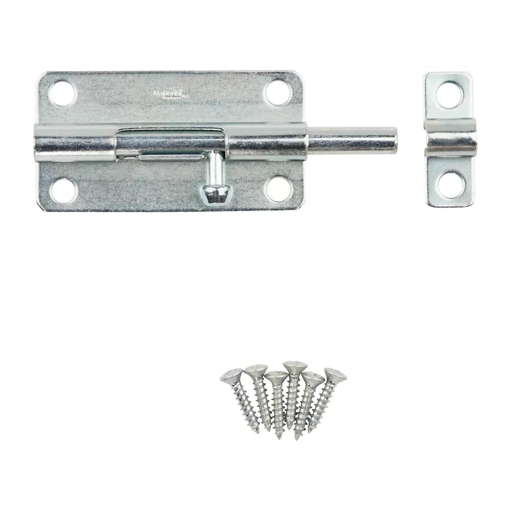 Zinc Heavy Barrel Bolts - 4" - QC Supply - 
