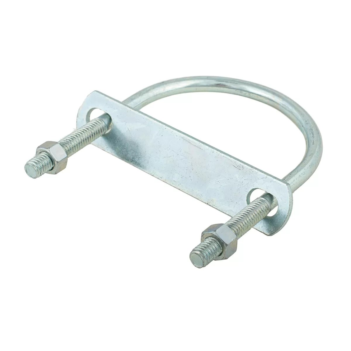 Zinc U - Bolt - 3/8" x 3 1/2" x 5 1/4" - QC Supply - 