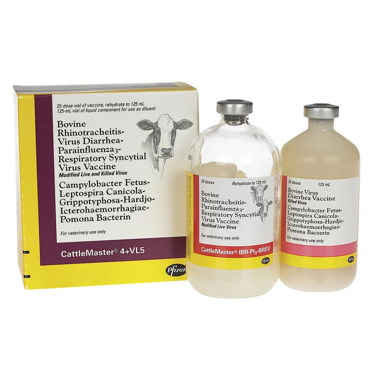 Zoetis CattleMaster® 4+ VL5 - 25 Dose - QC Supply - 