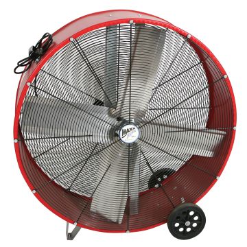 MaxxAir 36 inch Belt Drive Barrel Fan