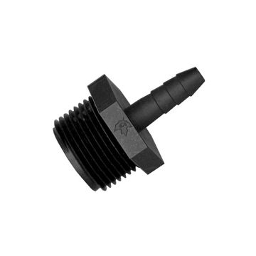 Straight Adapter - 1/2" MPT x 1/2" Barb