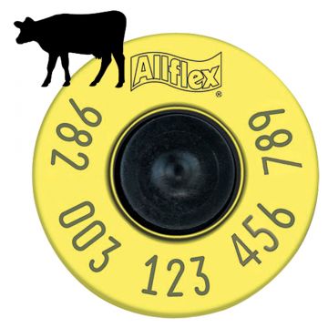 General 100 PCS 1-100 Number Plastic Livestock Cow Cattle Ear Tag Animal Tag and 1 PCS Ear Tag Applicator Blue 