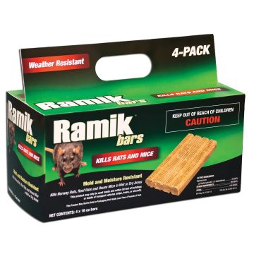 Ramik Rodenticide Bait Bars - 4 lb. Box