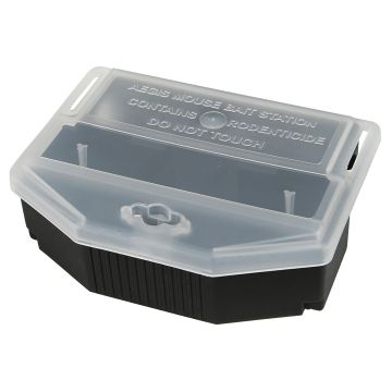 Aegis Mouse Bait Stations - Clear Lid - Closed