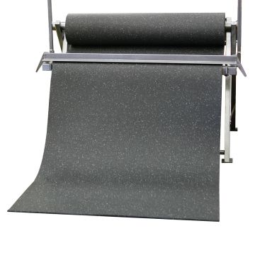 Natural Rolled Rubber Mat - 4' Wide x 3/8 Thick - Sold By The Foot - QC  Supply