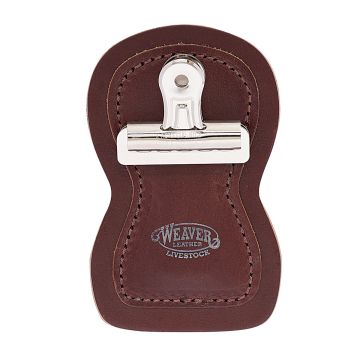 Weaver Leather Show Number Holder Brown