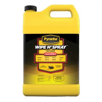 Pyranha Wipe N' Spray For Horses