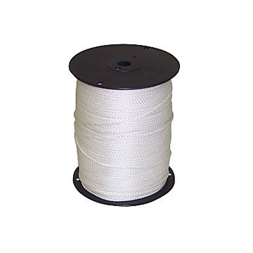 1/8 White Nylon Cord - QC Supply