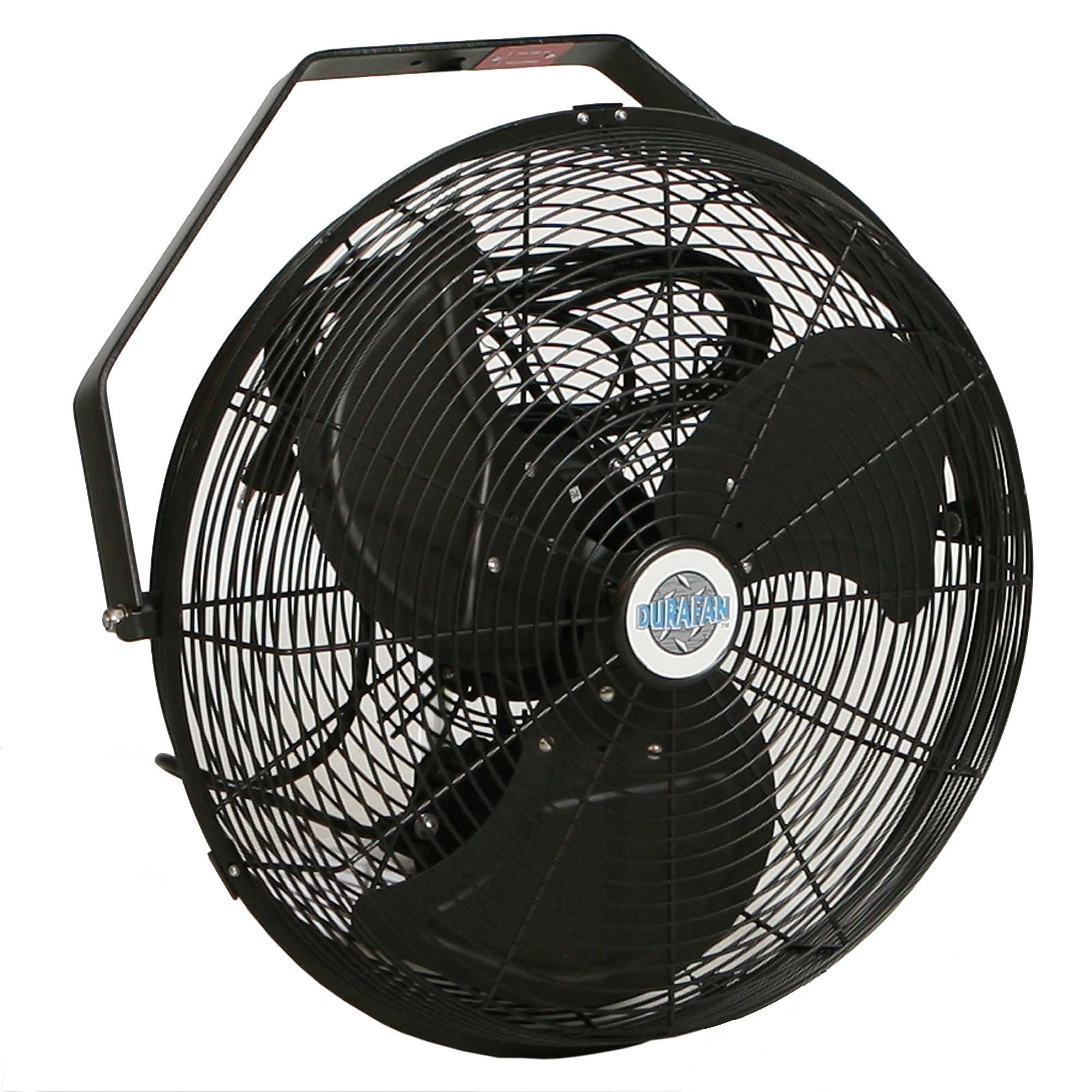 Durafan Indoor Outdoor Wall Mount Fan, Outdoor Oscillating Fans Waterproof