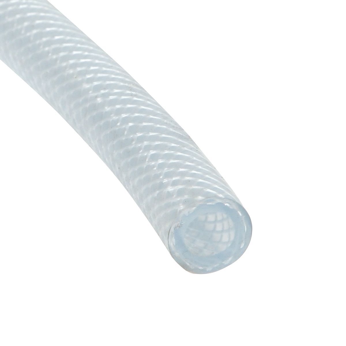 Any Size Clear PVC Reinforced Flexible Braided Vinyl Tube/Hose 3/16" 2" Inch 