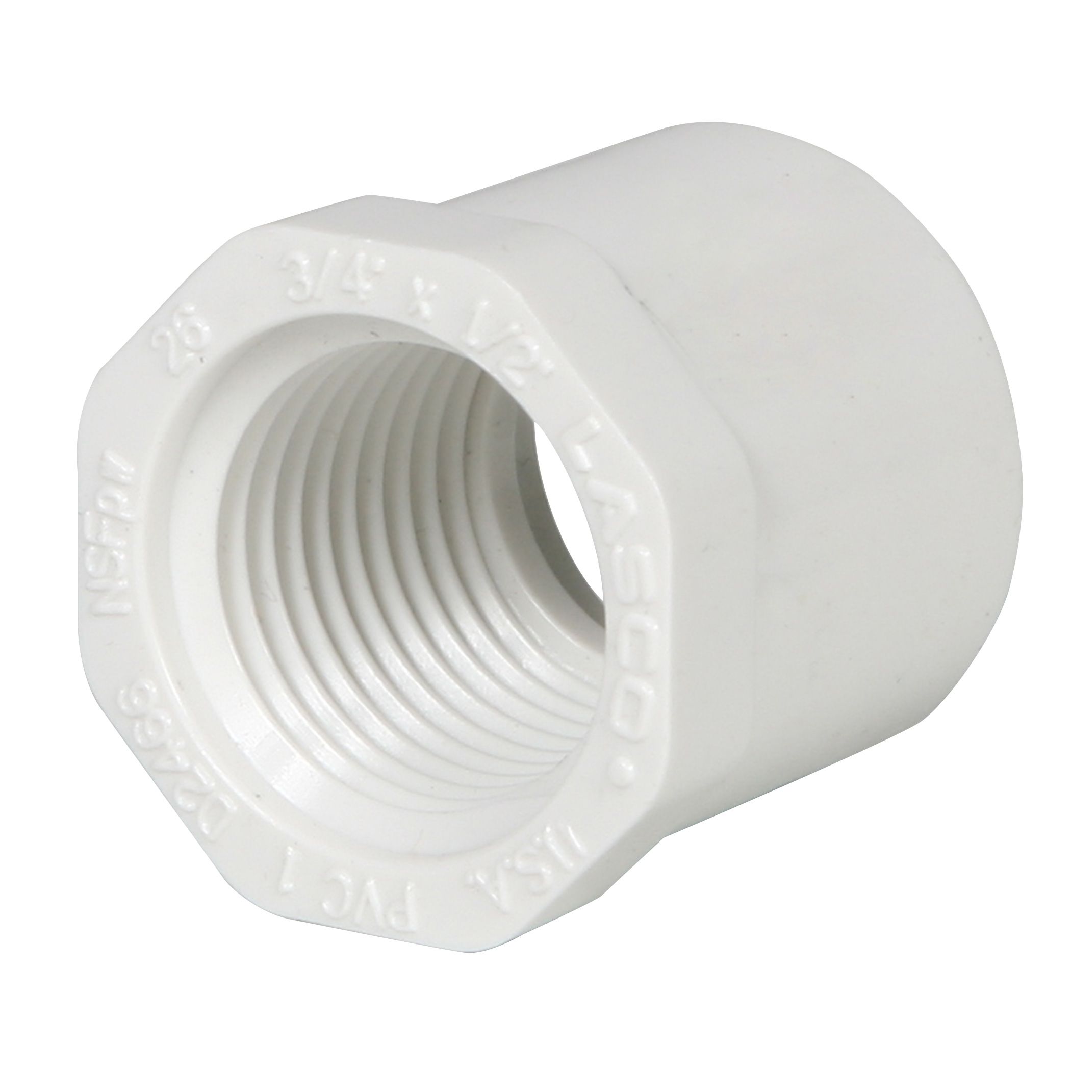 Details about   3/4 x 1/2 Conduit Reducer Bushing Threaded PVC Taymac Hubbell For Non Metallic 