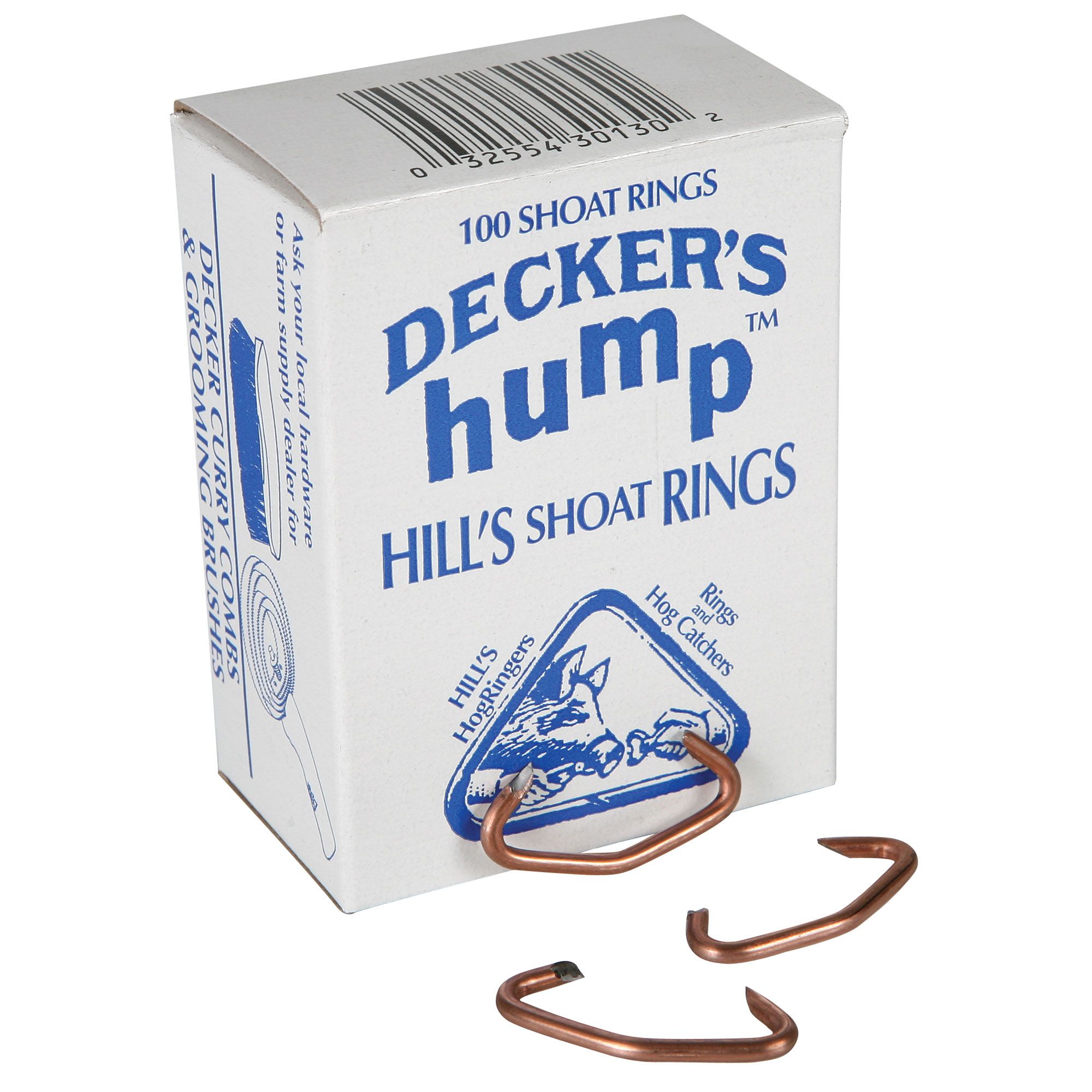 100 Count Deckers Hump Hill's Pig Rings 