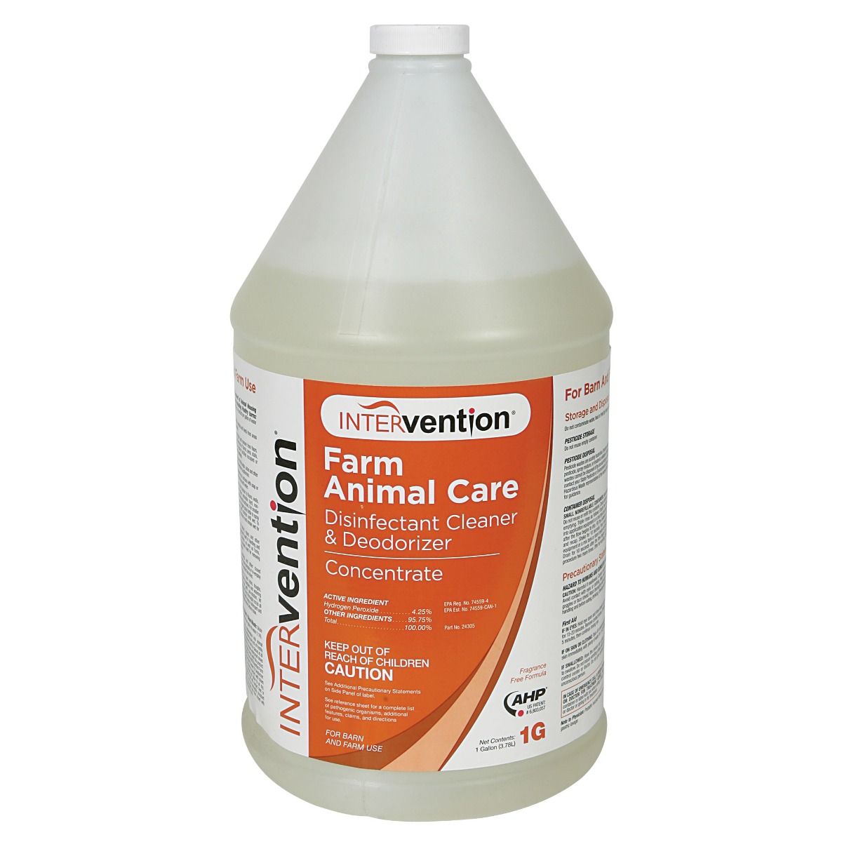 Intervention® Concentrate Disinfectant - For Farm Animal Care - QC Supply