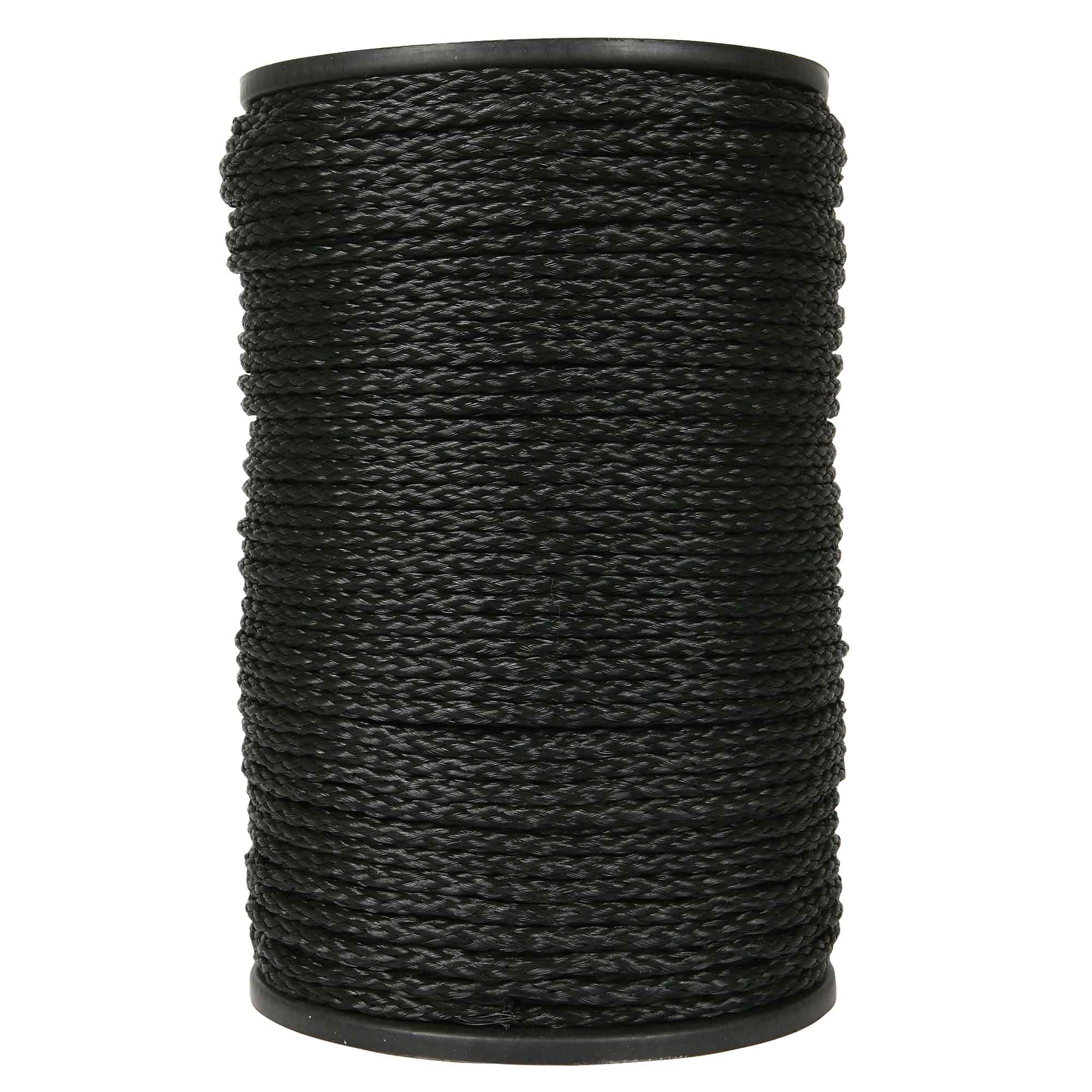 Polypropylene Black Braid Rope