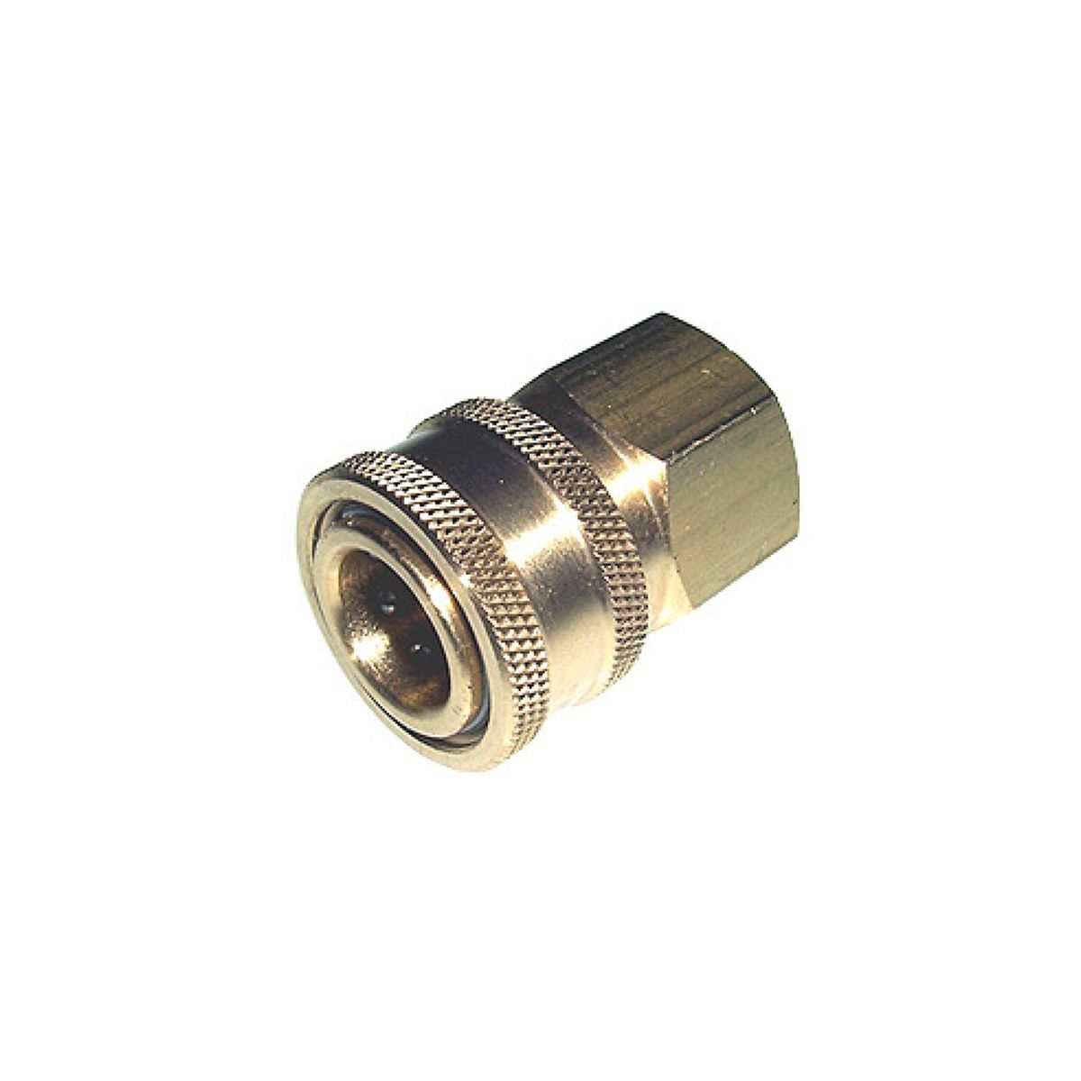22MM FEMALE X 18MM MALE PRESSURE WASHER SCREW HOSE CONNECTOR FITTING ADAPTER 