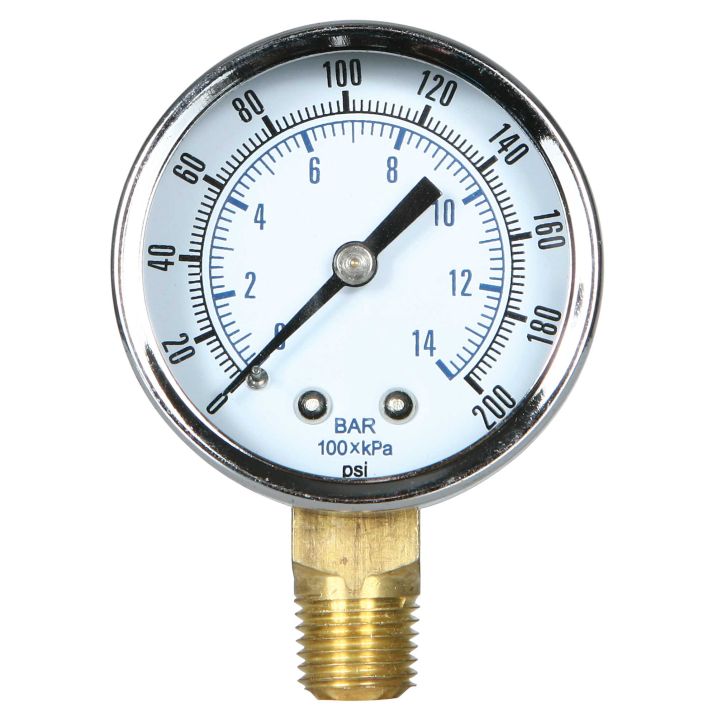Details about   Withers 2-1/2" Dual Scales Pressure Gauge 0-30 PSI,0-200 kPa  NOS 