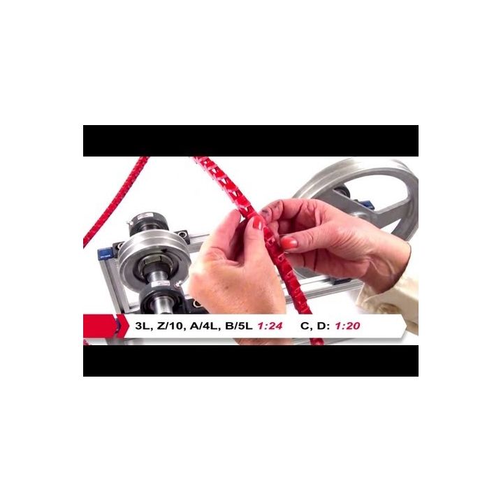FENNER Powertwist Plus Link V-Belt Roller Drive Type B17 5/8-25 Ft 